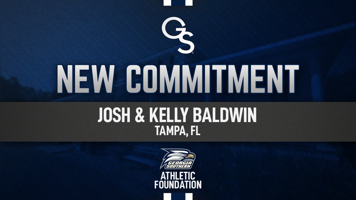 GSUAF's tweet image. To end the week, we are excited to thank Josh & Kelly Baldwin for their recent commitment to Georgia Southern Athletics! Their support will greatly impact our Eagle student-athletes! 🦅
#HailSouthern