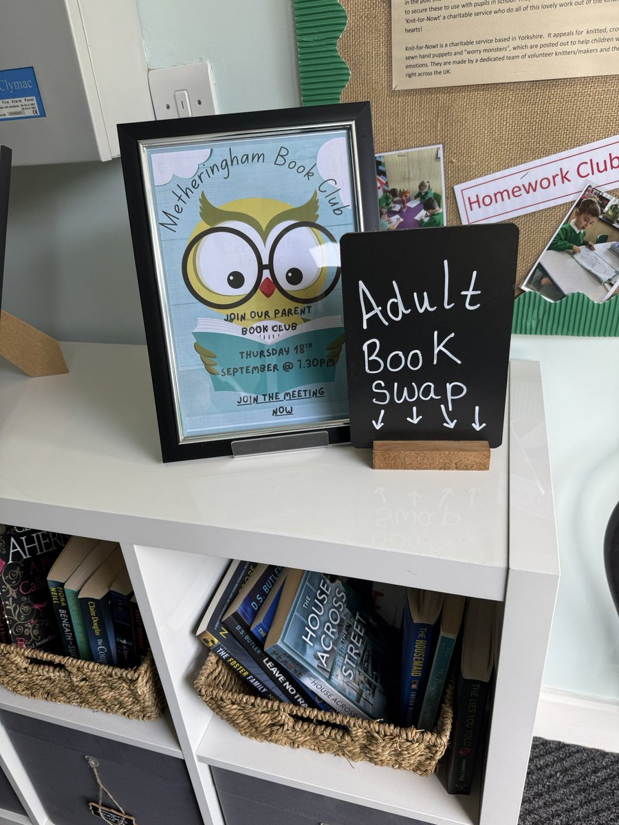Metheringham Primary (@metheringhamp) on Twitter photo Adults, remember to take or swap a book next time you are in school. Also, look out for our next virtual parent book club on 18.09.25. #everyoneareader <a href="/WSHEnglishHub/">Witham St Hughs English Hub</a> Adults, remember to take or swap a book next time you are in school. Also, look out for our next virtual parent book club on 18.09.25. #everyoneareader <a href="/WSHEnglishHub/">Witham St Hughs English Hub</a>