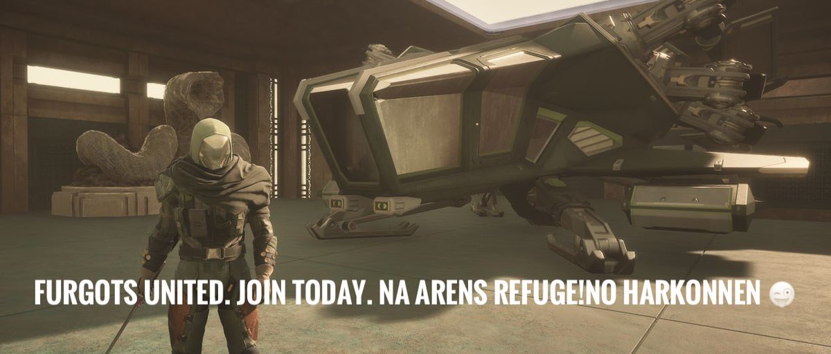 Wanting to join the hunt for the SPICE MELANGE! Join our Furgots United guild on the Arens Refuge NA Server. 

#Atredies
#DuneAwakening