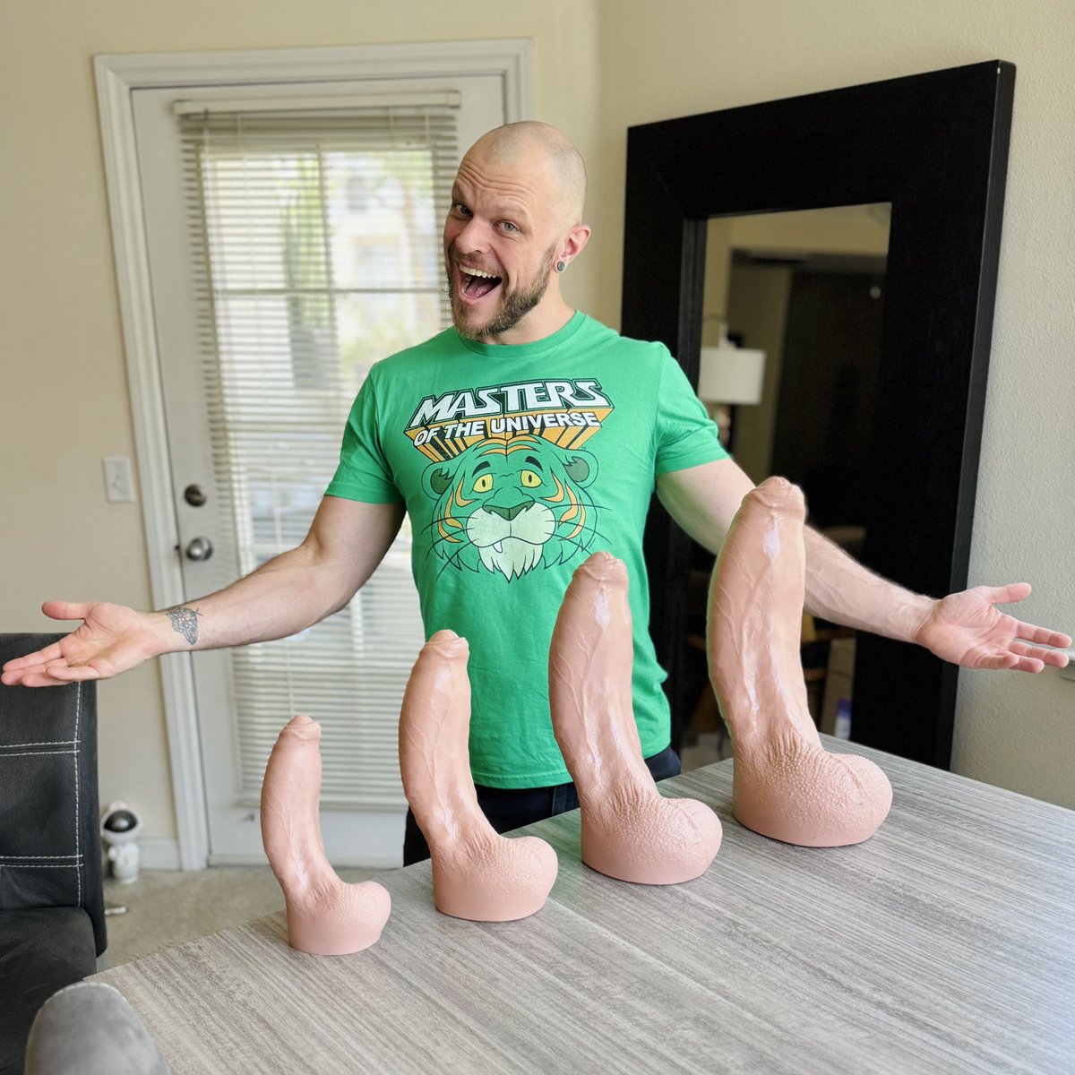 I know one of you freaks is gonna hop on that 4XL and turn your hole completely inside out. Can’t wait to see it.

Go to wadewolfgar.net ➡️ Click the dildo link ➡️ Surf to the “realistic” dildos page ➡️ Bob’s your uncle