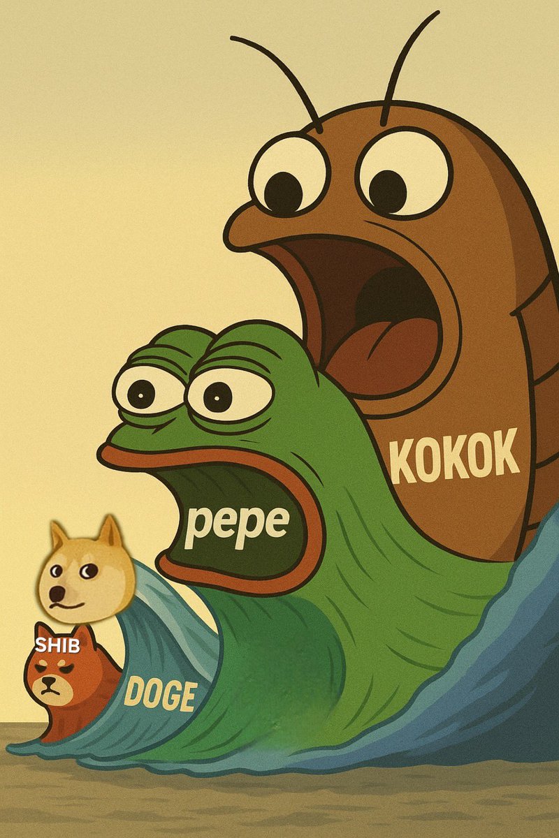 Wzarrd's tweet photo. @krakenfx Feeling bullish, @krakenfx? You should be. 👀
Because $KOKOK just crawled its way to MEXC, with 80% supply burned, OKX Wallet live, and cookers aping in. 🪳🔥
Solana’s most resilient meme is built different.
#KOKOK #RoachRun #MemeSeason #Solana @Kokoktheroach https://t.co/aRm9EzIVxe