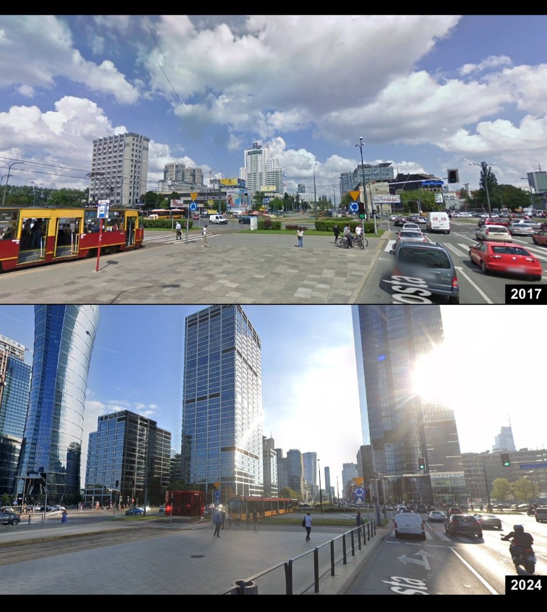 Varšava a proměna jedné její čtvrti (Mirów) během ani ne jedné dekády: