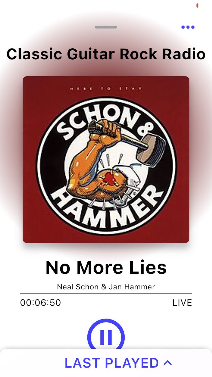 Now playing on #CGRradio 🤘#Spokane <a href="/NealSchonMusic/">NEAL SCHON MUSIC</a>