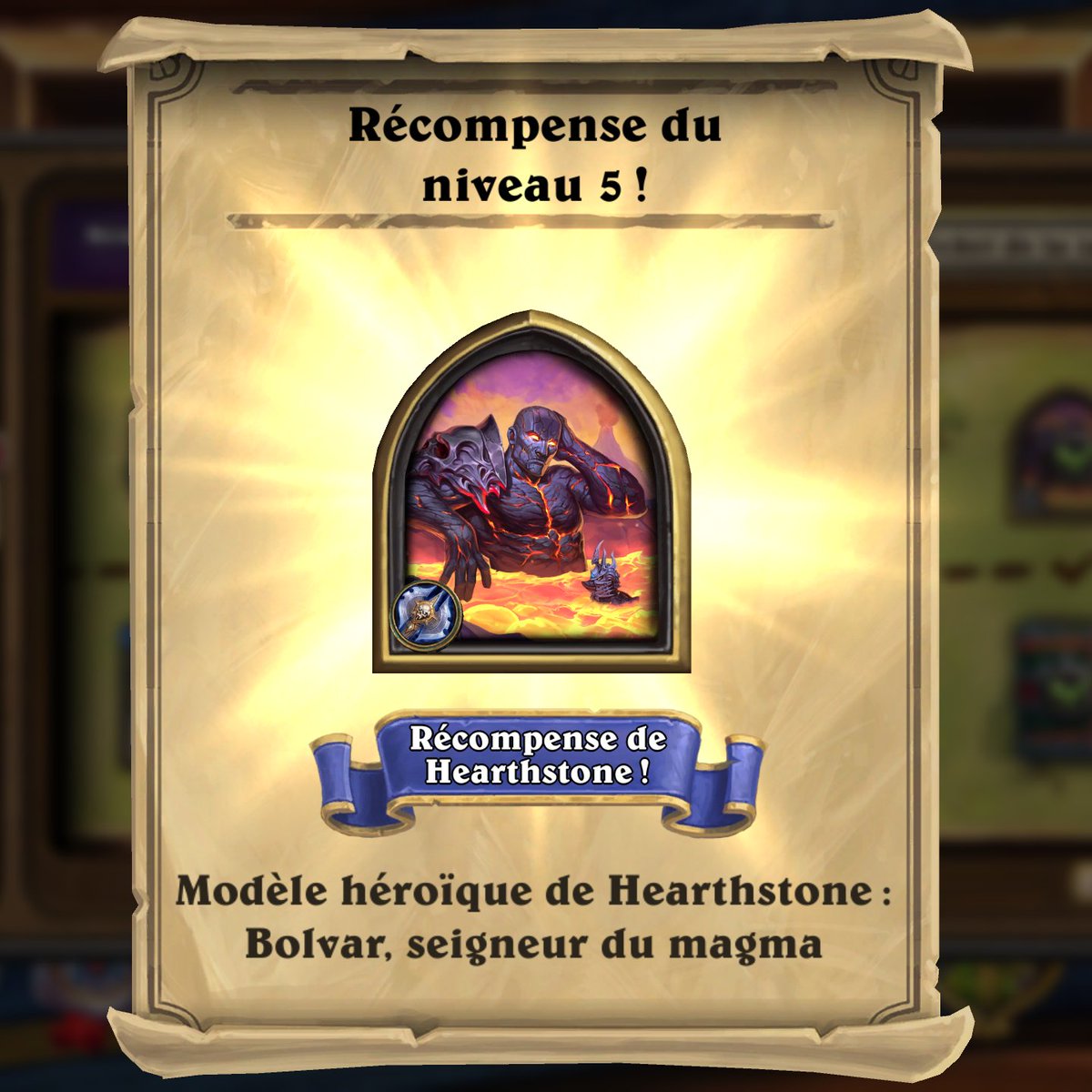 New rewards 😍 #Hearthstone