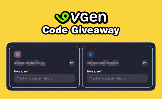 U3Mel_'s tweet image. ❤VGen Code Giveaway!❤
 I&apos;ll be giving away 2 VGen invitation codes! :D
If there is a lot of support, I will give away another 2
📌Rules:
♡ Like and RT this post
♡Share your work (art, video editing, Live2D platforms, music, etc., or any VGen-accepted service)
#VGenCode