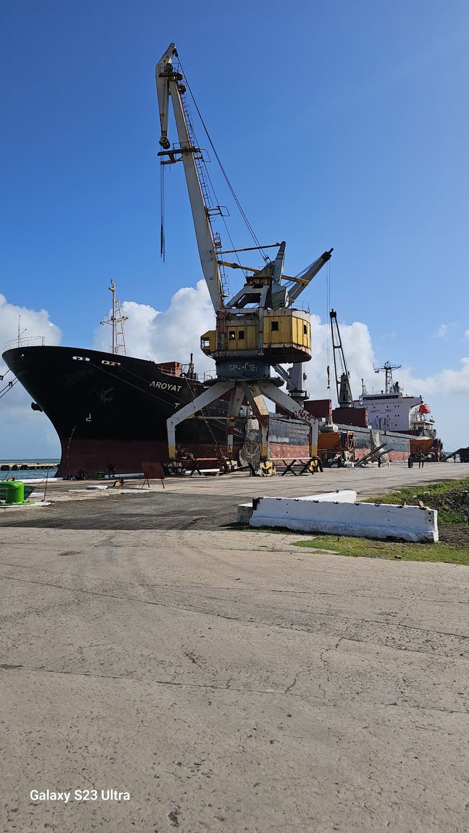 Prosigue en el puerto ⚓⛴️ de Nuevitas la extracción del arroz 🌾🥘 se la canasta familiar normada de #Camagüey. 
Trabajadores de varios sectores confluyen para garantizar la pronta distribución del producto a la población.
#ComercioCuba
#CubaEstáFirme
<a href="/MincinCuba/">Comercio Cuba</a>