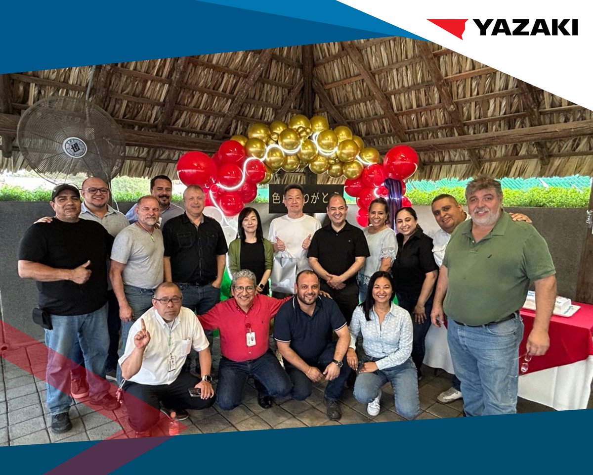 #Farewell to Kenichi Iwata – A Legacy of Leadership at #CablesMonterrey, whose 6 years of dedication #leadership &amp; vision left a lasting impact on our #Teamwork #ThankYou for your growth &amp; inspiration
Wishing you success in your next chapter with #Yazaki Japan! 🚩 #YazakiFamily