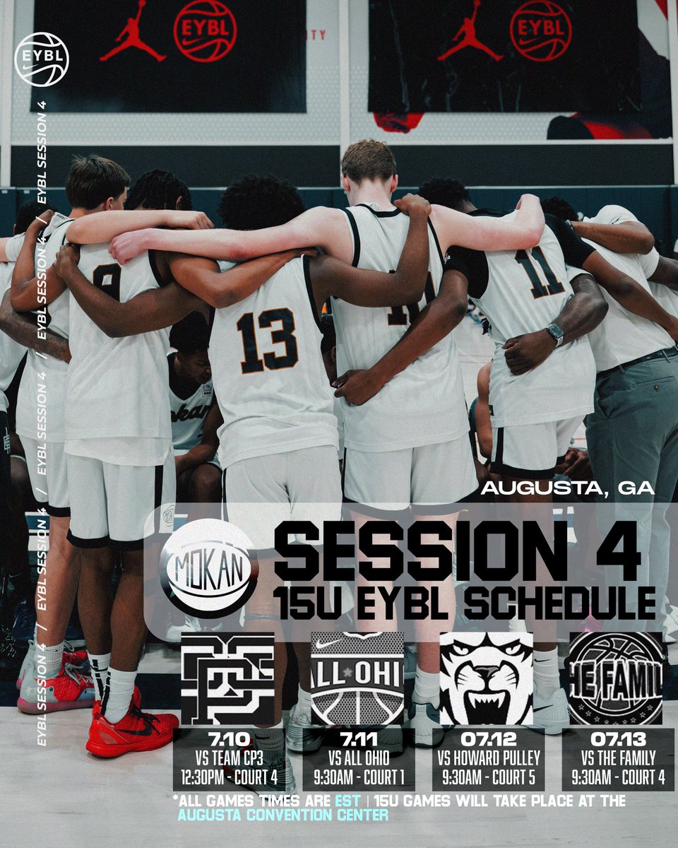 𝗦𝗲𝘀𝘀𝗶𝗼𝗻 𝟰 | 𝓐𝓾𝓰𝓾𝓼𝓽𝓪

Back to work this weekend 🧳 <a href="/NikeEYB/">EliteYouthBasketball</a>