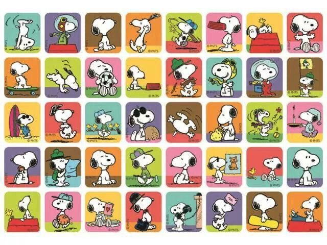 Snoopy stickers !