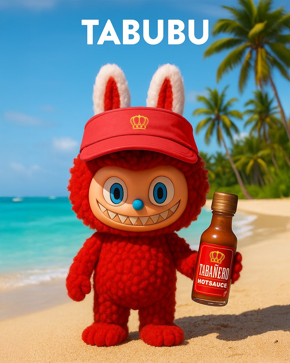TabaneroHot's tweet photo. LABUBU before Tabañero: 😈 🤏 LABUBU after Tabañero: 🔥😈🔥   Welcome TABUBU! https://t.co/crJCprdCxw