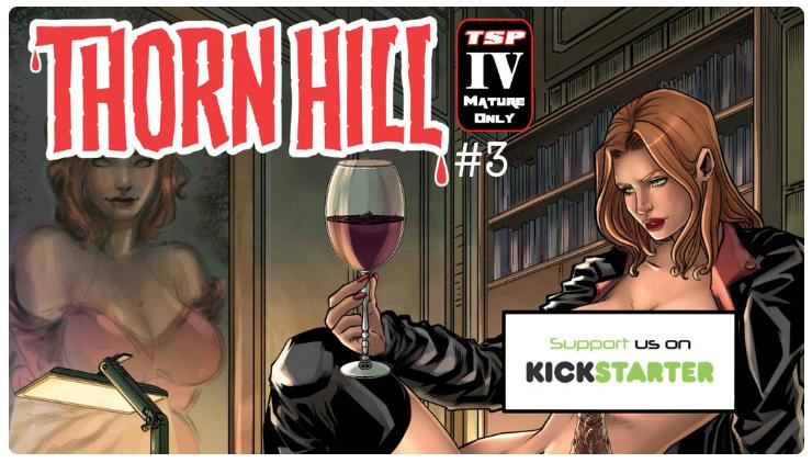 TSPCMX's tweet photo. Thorn Hill #3 Kickstarter ~ NOW LIVE
Detective Abraham is Thorn Hill's Drake, an enforcer of human law in a world of vampires! Raven Black's, the vampire's hotspot, where Abraham tries to find middle ground between two warring factions. KickStarter: https://t.co/dNEEzgaHO4 https://t.co/3E55lbZ9u2