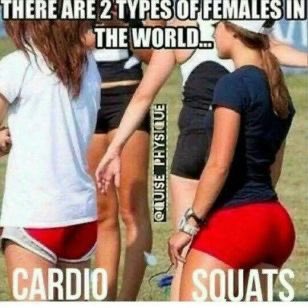 Squats &gt; Cardio. You’ll never change my mind