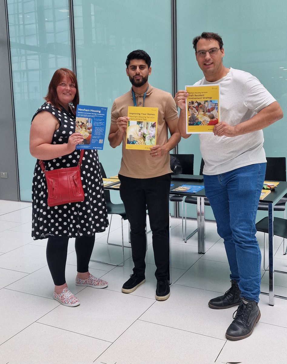 Blossom Young (@blossomyoung) on Twitter photo Great to see the Housing team <a href="/NewhamLondon/">Newham London 💙</a> consulting with wider Council teams on our draft Resident Involvement Strategy today - it'll take a #OneCouncil approach after all. Thanks <a href="/Plaistovian/">John Morris</a>
for your support too.
Get involved at newhamco-create.co.uk/en/projects/ca… Great to see the Housing team <a href="/NewhamLondon/">Newham London 💙</a> consulting with wider Council teams on our draft Resident Involvement Strategy today - it'll take a #OneCouncil approach after all. Thanks <a href="/Plaistovian/">John Morris</a>
for your support too.
Get involved at newhamco-create.co.uk/en/projects/ca…