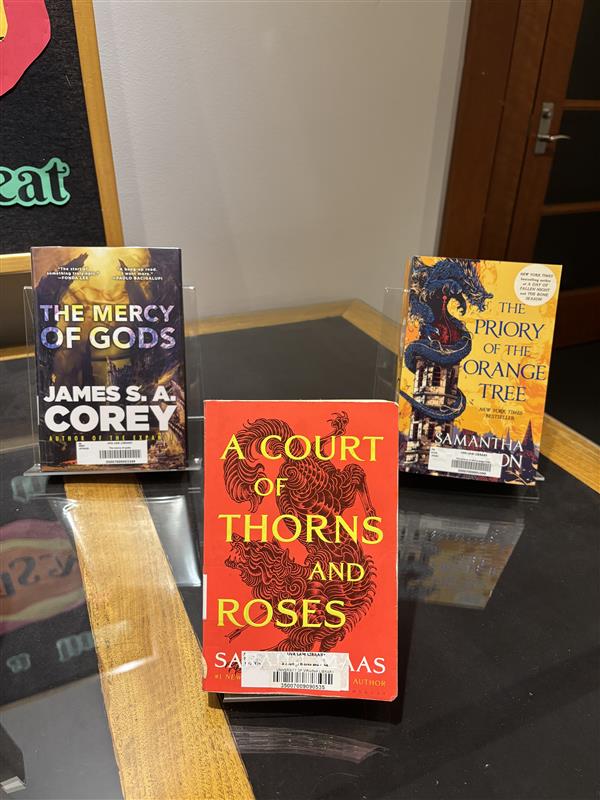 Life can be stressful- check out these sci-fi/fantasy recommendations and take a break!

#UVALaw #LawLibraries #FantasyBooks #Romantasy #SciFi