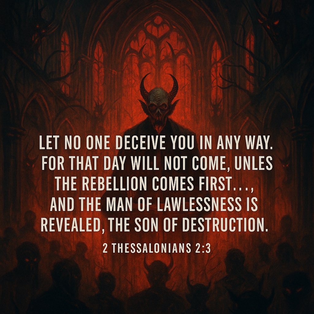 wilson_mar11767's tweet image. What If the Greatest Threat to the Church Isn’t Persecution… But Apostasy from Within?
⸻
🌍 We are living in the days the prophets warned about — when evil is called good, churches appear alive but are dead (Revelation 3:1), and counterfeit gospels spread faster than truth.…