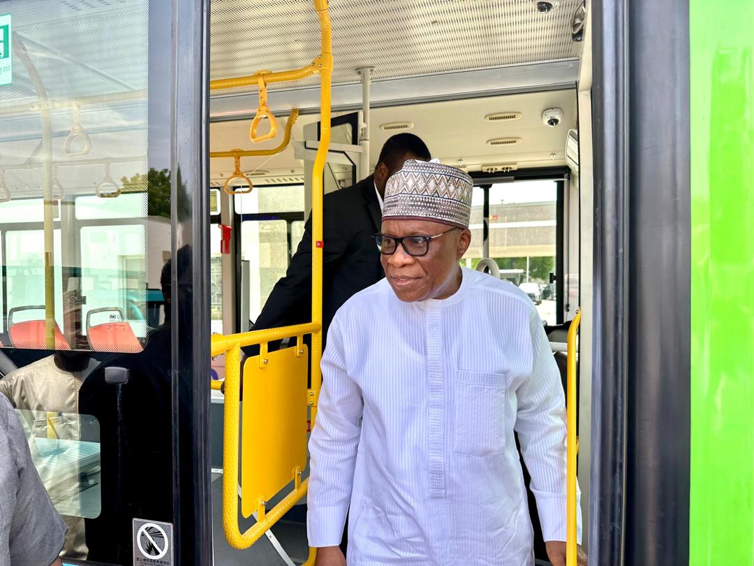 NEDCOfficialNg's tweet photo. NEDC Electrical Vehicles 

The Honourable Minister for Regional Development, Engr. Abubakar Momoh, symbolically undertook a ride test on the electric vehicles (e-vehicles) recently approved by the Presidency for deployment by the Commission across the North East region. https://t.co/ddUHAdb9F2