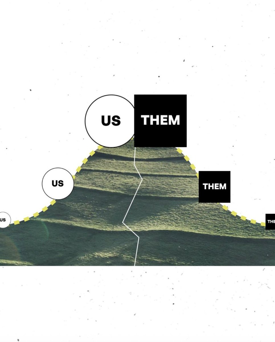 AfterParty2024's tweet image. Politics loves an “us vs. them” story.
But the Cross tells a different story. It says there is no “them.” Just us – all equally in need of grace.
When we divide the world into good guys and bad guys, heroes and villains, us and them… we forget that Jesus came while we were…