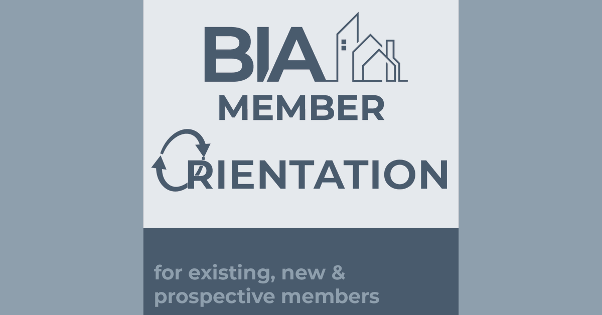 We can't wait to see everyone at the Member Orientation tomorrow, July 10, from 3:30-5pm at the Building Industry Association!
Whether you're a new face, a longtime member, or just curious about joining, you're welcome to join us!