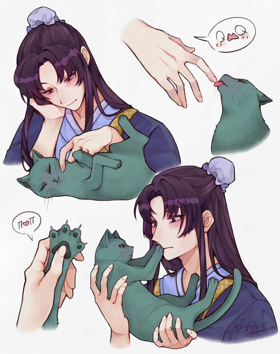 pigrabbit_mtz's tweet image. The cat owner diaries…
#apothecarydiaries #kusuriyanohitorigoto #maomao #jinshi #fanart