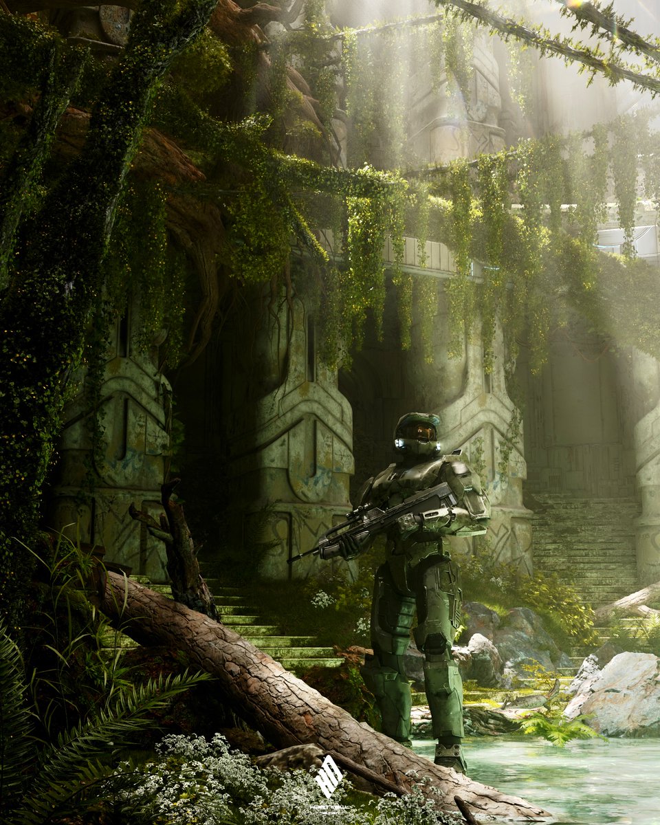 Hartwell_Design's tweet image. Spelunking.
Chief finds himself amidst century old ruins, tangled with nature that has tried to reclaim these forgotten halls, with secrets that lie in silence, waiting to be discovered.
Wanted to do a 3D cave like scene. Enjoy!
#halospotlight
#HALO @HInfiniteNews