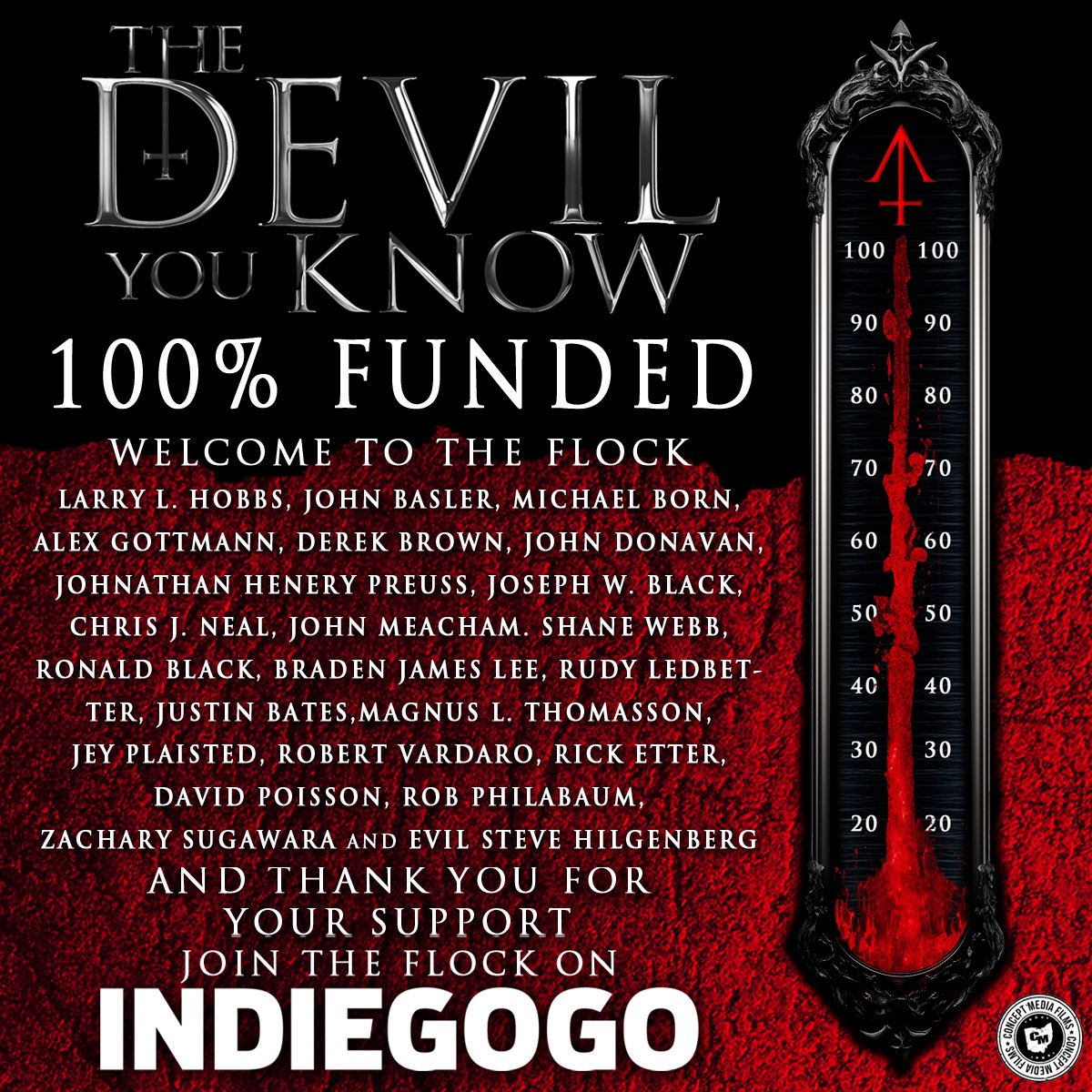 100% FUNDED!!! Grab a perk and help us get to 200%!!!! igg.me/at/TDYK/x/2042…