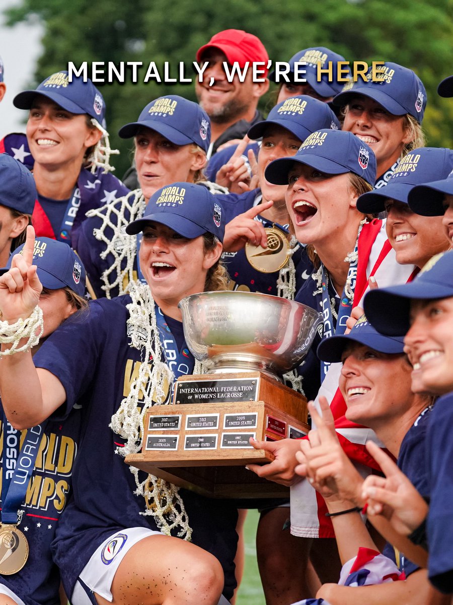 USALWNT's tweet image. Mentally, we're here. Always have been.
Three years since lifting the trophy at the Women's World Championship 🆚 Canada.
This victory was just the beginning.