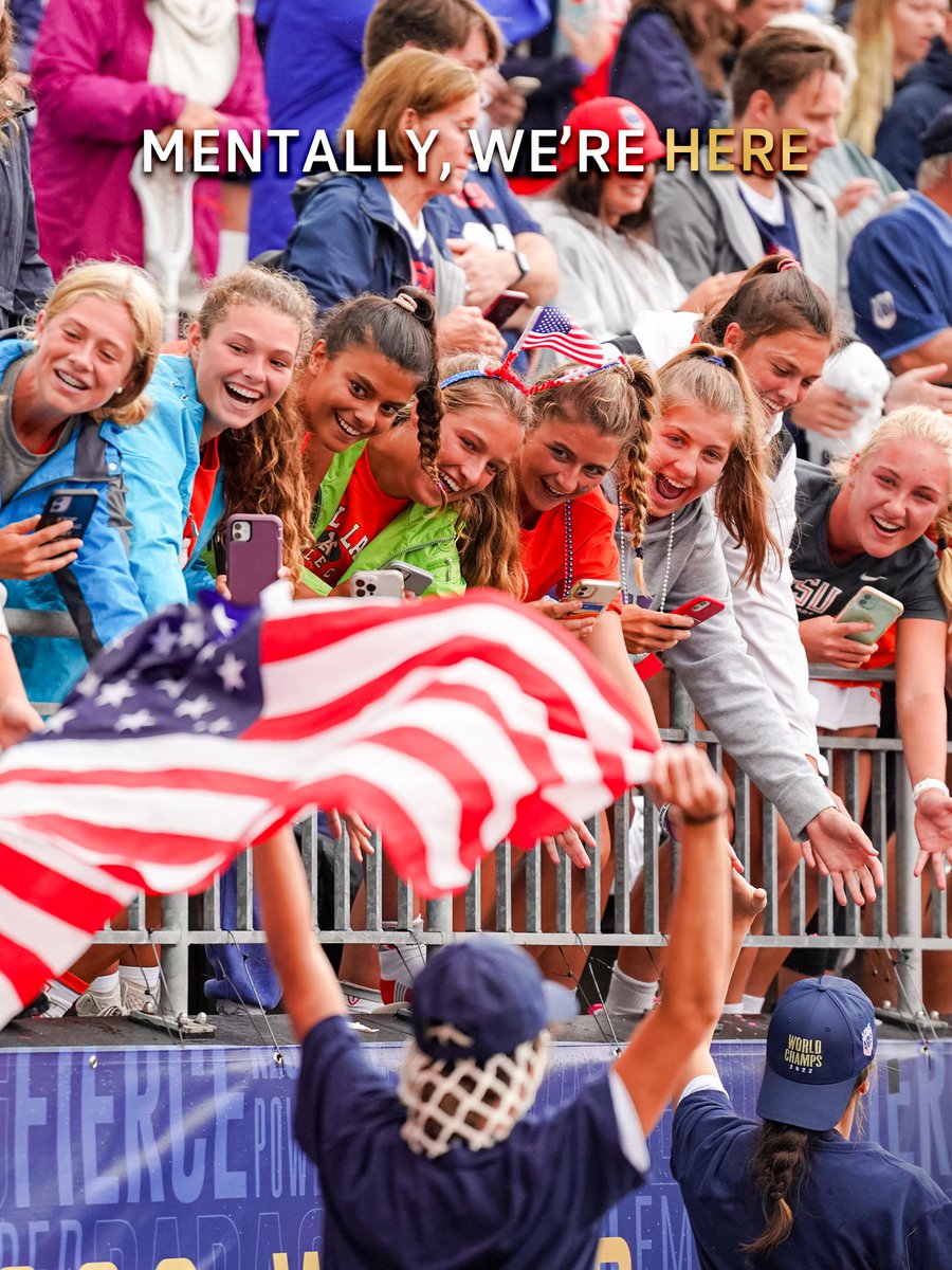 USALWNT's tweet image. Mentally, we're here. Always have been.
Three years since lifting the trophy at the Women's World Championship 🆚 Canada.
This victory was just the beginning.