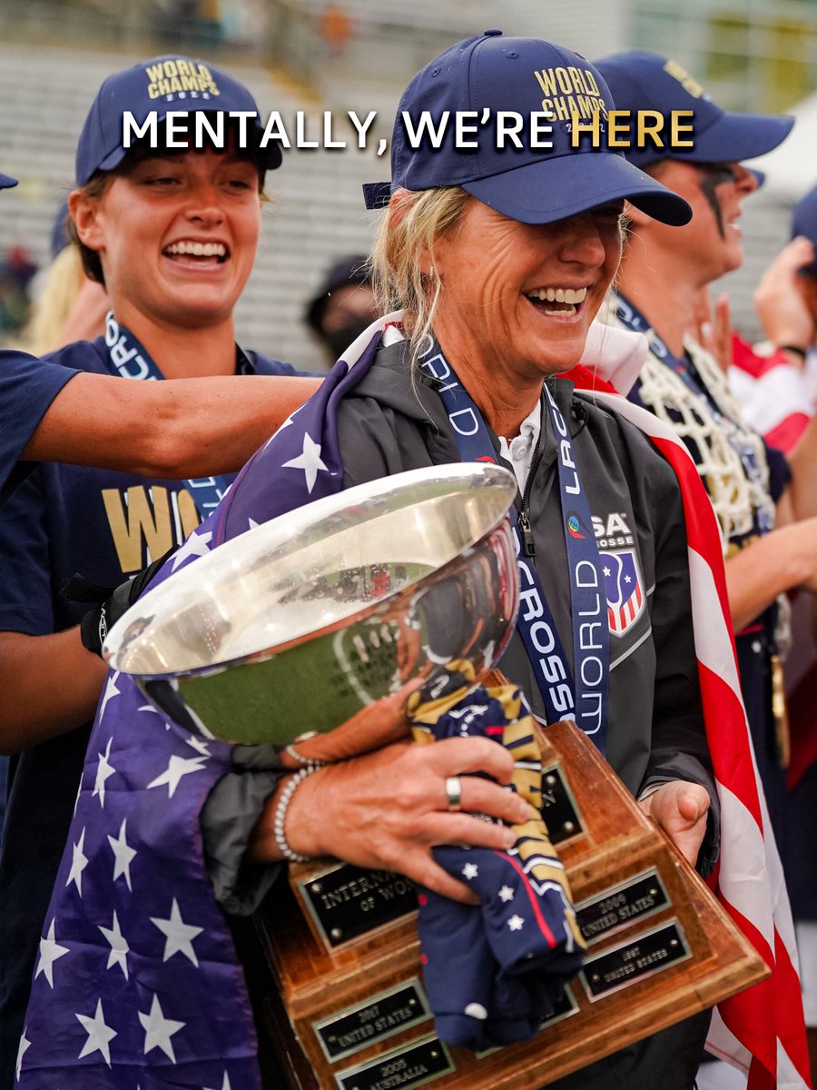 USALWNT's tweet image. Mentally, we're here. Always have been.
Three years since lifting the trophy at the Women's World Championship 🆚 Canada.
This victory was just the beginning.