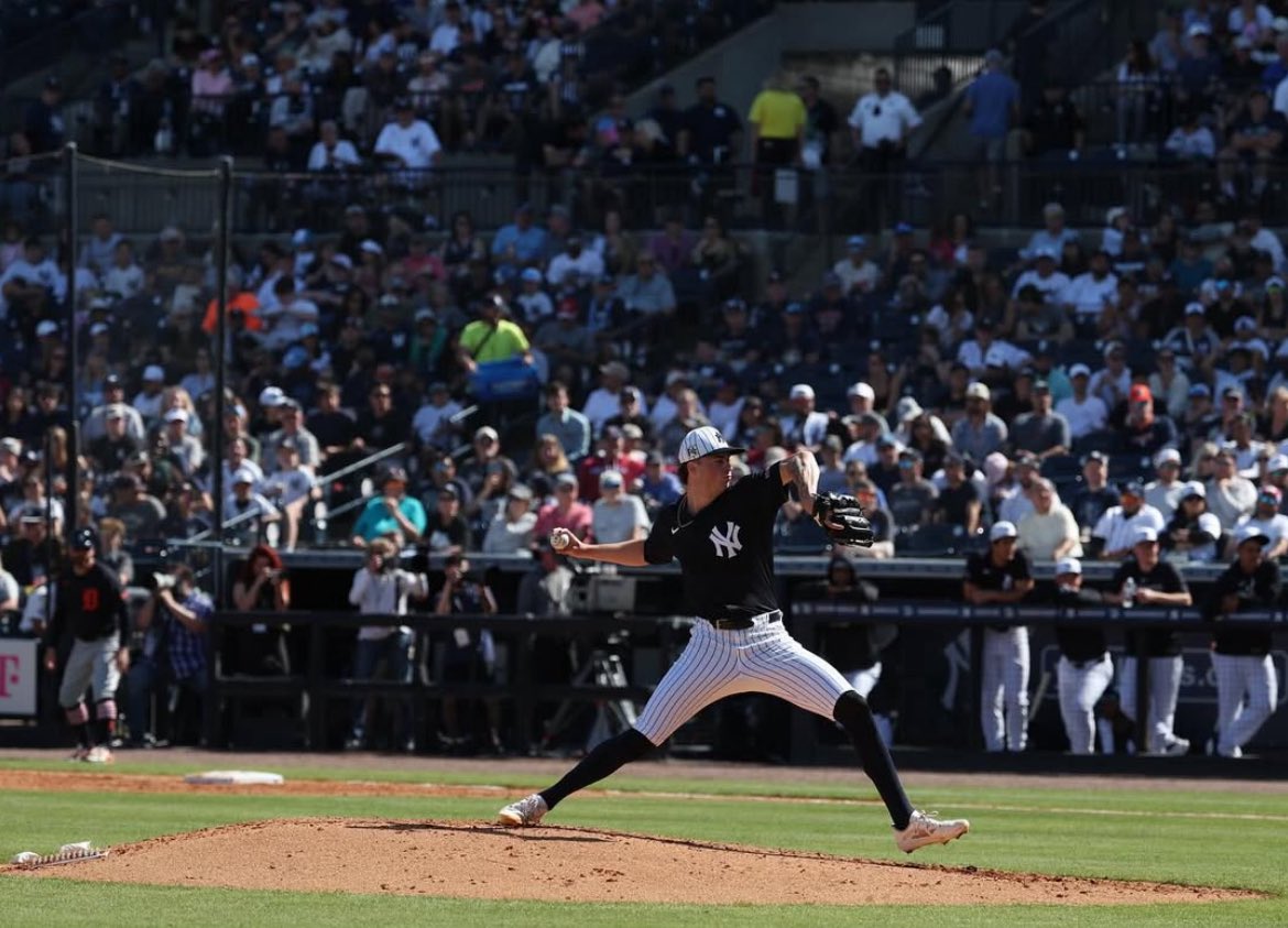 🧵 Thread: Breaking down Cam Schlittler – Yankees prospect. 

Let’s dive into the mechanics and what makes him interesting! ⚾️ 👇