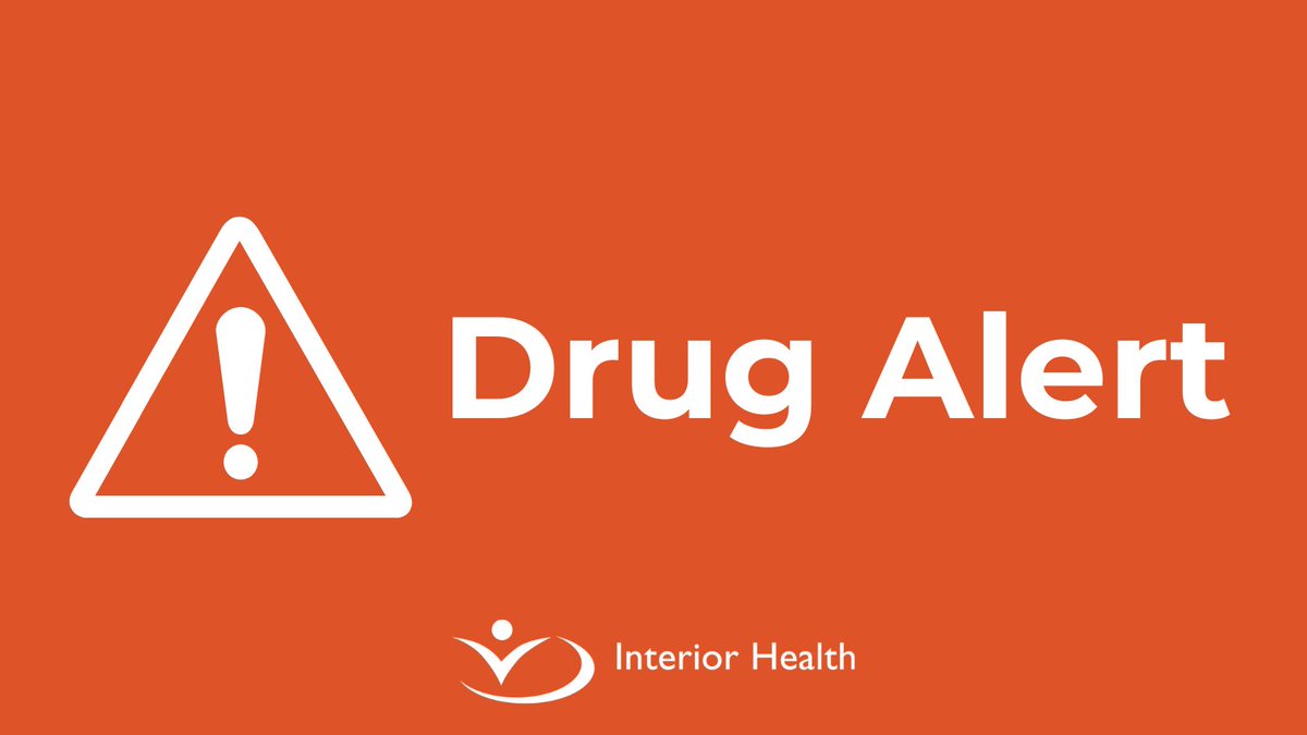 Interior_Health's tweet image. Attention #Kamloops❗ We've issued a drug alert for a substance sold as DOWN containing fluorofentanyl and ketamine⚠️ High risk of overdose.
Please RT to spread the word: interiorhealth.ca/sites/default/…