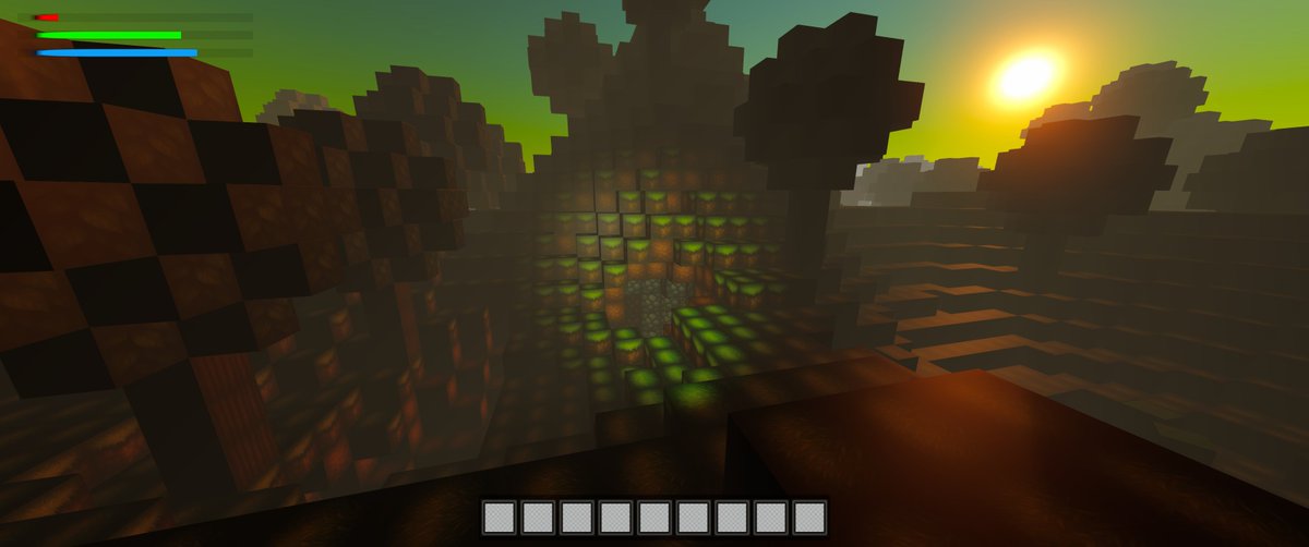PimpSlapGames's tweet photo. ProjectCraft⛏️
#indiedev #voxelgame #gamedev #unity3d #MadeWithUnity #projectcraft https://t.co/O6QGEe3INe