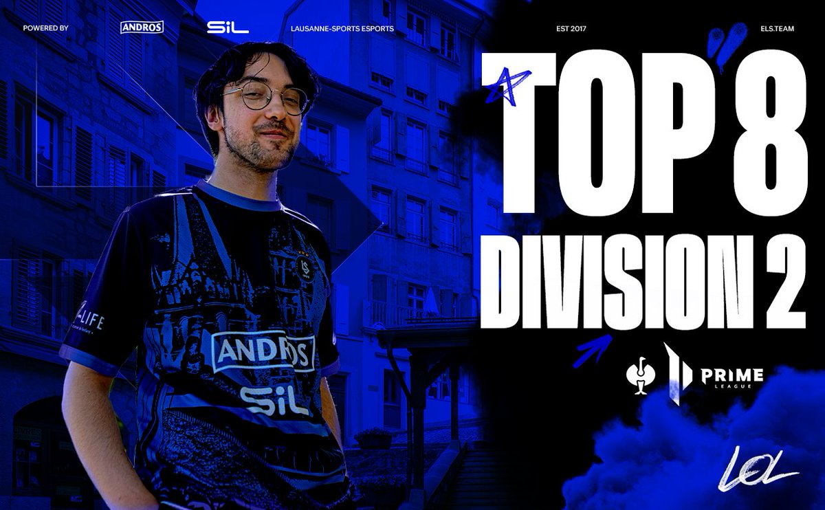 Clap de fin pour notre première saison en Division 2 de #TKPRM 🎬

On a montré de quoi on était capable et prouvé qu'on avait notre place dans le TOP 8 ! 💪 On reviendra encore plus fort la saison prochaine ! 🔥

GGs et merci à tous les joueurs 🫶❤️

#TKPRM #AllezLausanne 🔵⚪️
