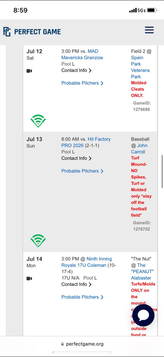 Jack McGrath (@jack_mcgrath2) on Twitter photo Excited to be in Hoover this weekend for the 2025 PG 17u National Elite Championship. I will be playing with SBA National Scout. I will be wearing number 27.
<a href="/JRudd_Scout/">Josh Rudd</a> <a href="/jakerobbins49/">JAKE ROBBINS ๐บ๐ธ</a> <a href="/gabe_alfaro23/">Gabe Alfaro</a> <a href="/SBATheShow/">Showcase Baseball Academy</a> <a href="/CHRISTIANBSBALL/">Charlotte Christian Baseball</a> Excited to be in Hoover this weekend for the 2025 PG 17u National Elite Championship. I will be playing with SBA National Scout. I will be wearing number 27.
<a href="/JRudd_Scout/">Josh Rudd</a> <a href="/jakerobbins49/">JAKE ROBBINS ๐บ๐ธ</a> <a href="/gabe_alfaro23/">Gabe Alfaro</a> <a href="/SBATheShow/">Showcase Baseball Academy</a> <a href="/CHRISTIANBSBALL/">Charlotte Christian Baseball</a>