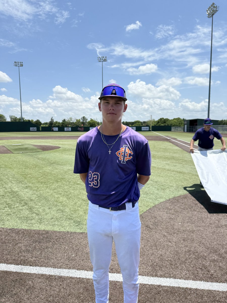 Five Tool Collegiate (@fivetoolcollege) on Twitter photo F: <a href="/ImpactBsblClub/">Impact Baseball Club</a> Collegiate 6, Texas Oilers Collegiate 5
PoG: <a href="/Bsimmons023/">Brayden simmons</a> 2-4, 2B, 2 RBI F: <a href="/ImpactBsblClub/">Impact Baseball Club</a> Collegiate 6, Texas Oilers Collegiate 5
PoG: <a href="/Bsimmons023/">Brayden simmons</a> 2-4, 2B, 2 RBI