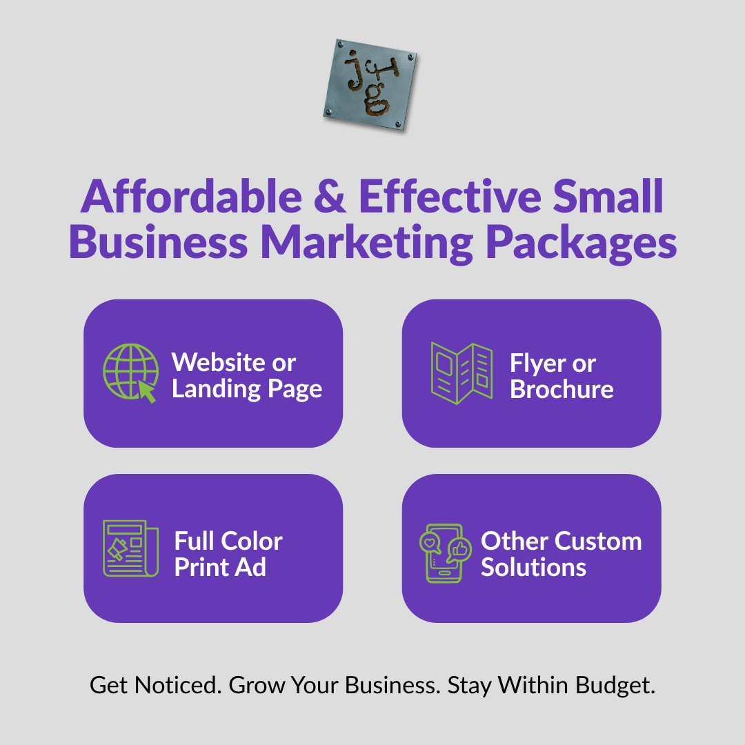 📣 Small Biz Owners: Stand out &amp; grow without breaking the bank!
For 20+ years, JFG has helped small businesses with smart, affordable marketing.
Choose from 3 budget-friendly packages to boost your brand.
🔗 Learn more: jfitzgeraldgroup.com/small-business…
#SmallBusinessMarketing