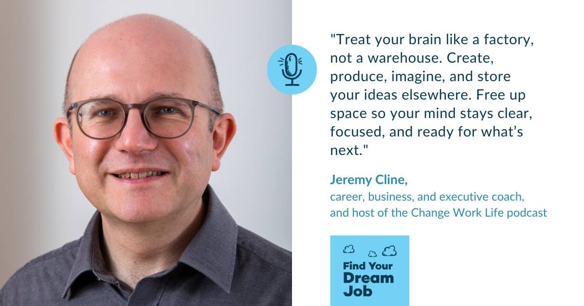 Feeling overwhelmed by your job search? On this week's episode of the "Find Your Dream Job" #CareerPodcast, career coach Jeremy Cline shares three simple productivity hacks —templates, checklists, and batching — to save you time and energy. Listen now! 🎧 ow.ly/VTJH50WngJp