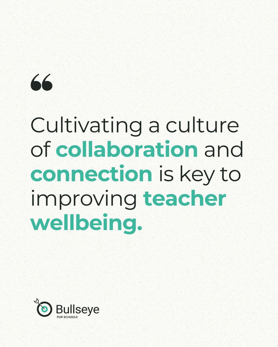 When teachers thrive, classrooms do too!