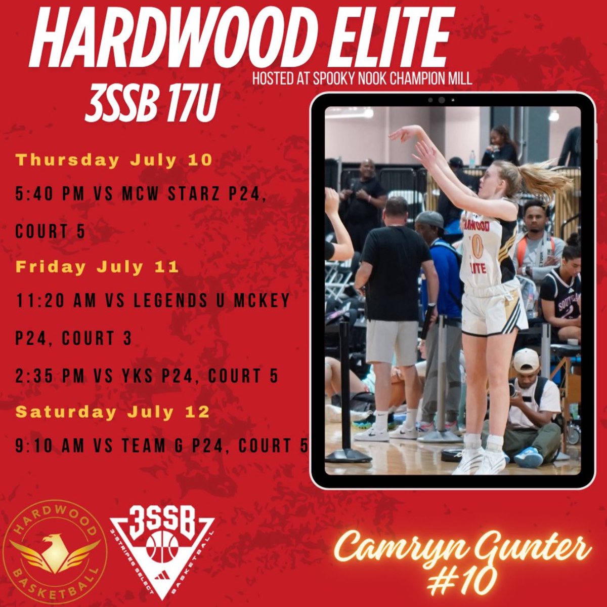 Can’t wait to get back on the court with my team in Ohio!