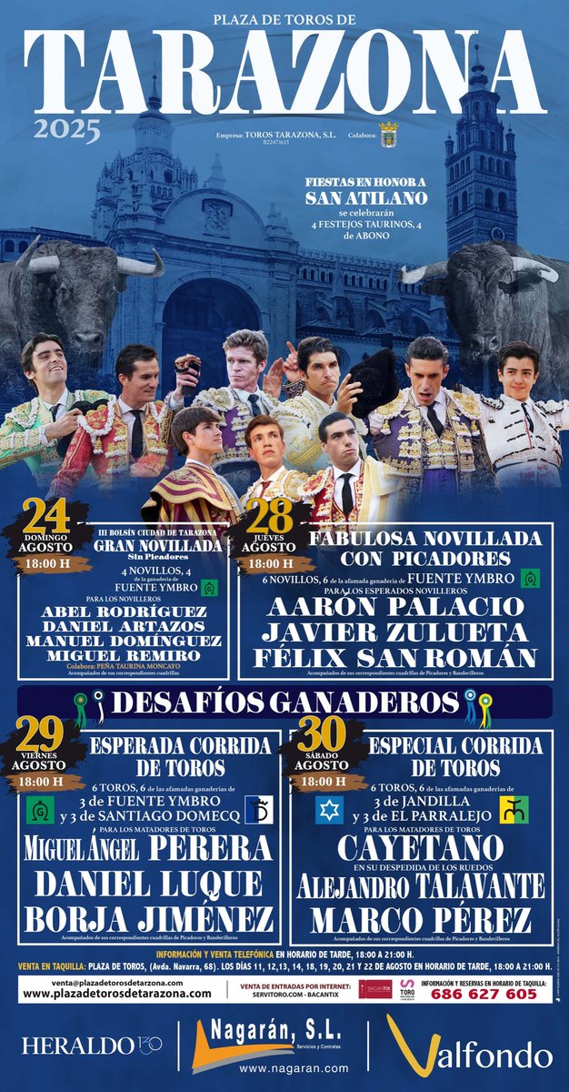 IrmaLizana's tweet photo. https://t.co/KgEa3HXE0E
#toros #tarazona #fiestastarazona #Aragon #moncayo #Navarra #soria #peñataurinamoncayo #portaltaurino #torosespaña https://t.co/I2BOujPhfE