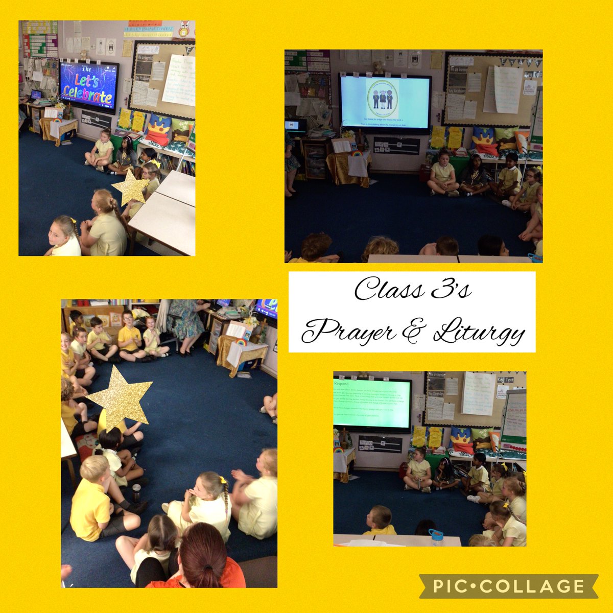 It was lovely to welcome so many of our children’s families to share our Prayer &amp; Liturgy this afternoon. A very special time to reflect on our past achievements and to think about our new transition to our Junior schools.