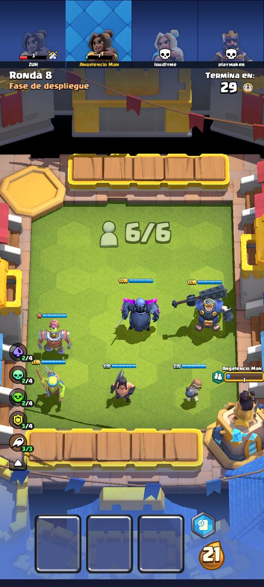 Na esto ya es bromas, van como 3 partidas que me pasa el mismo bug.
<a href="/ClashRoyale/">Clash Royale</a> fix your game