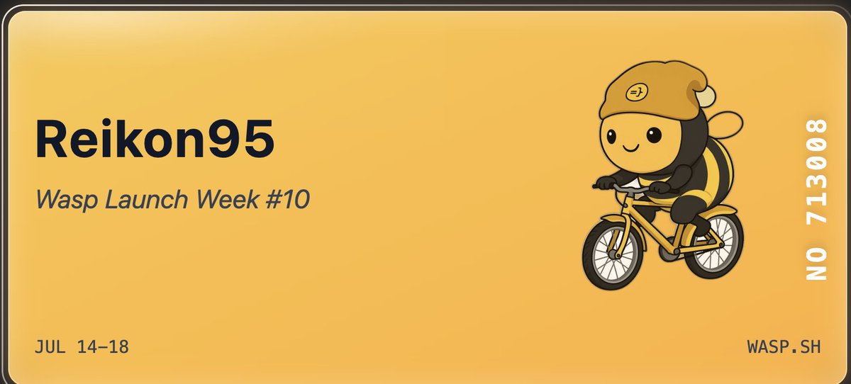 Say it ain't so! <a href="/supabase/">Supabase</a> AND <a href="/WaspLang/">Wasp</a> having a launch week at the same time??? It's like Christmas in July 

ps - I hear some rumours that I'm speaking at Wasp's launch week event so make sure you tune in...