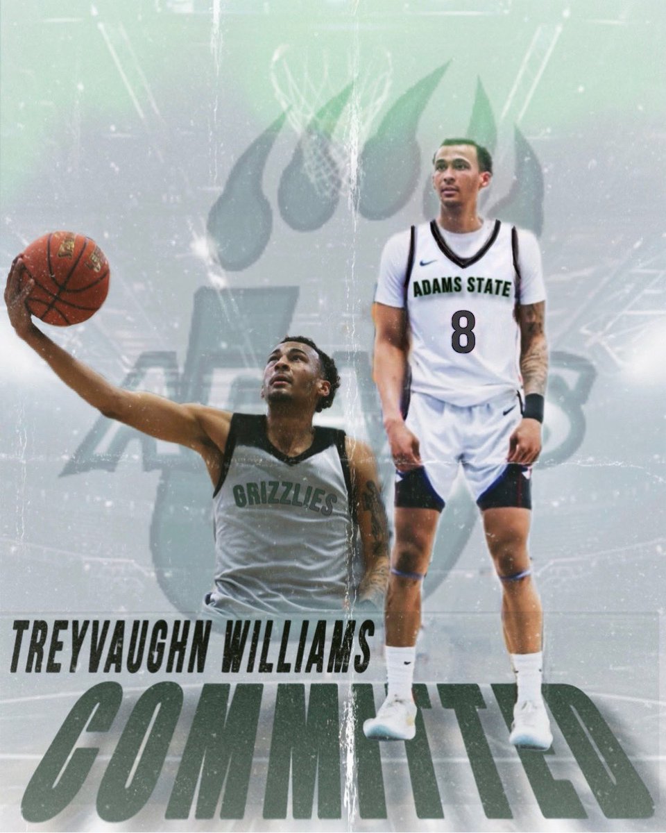 Treyvaughn Williams (@treyvaughnwill) on Twitter photo As I continue my journey with basketball it has had many high and lows. I want thank God first,that I have been able to make it through all that I have. Want to thank <a href="/KennyTripp/">Kenny Tripp</a> for this opportunity. I’m committed and will be going to Adams State University this coming year. As I continue my journey with basketball it has had many high and lows. I want thank God first,that I have been able to make it through all that I have. Want to thank <a href="/KennyTripp/">Kenny Tripp</a> for this opportunity. I’m committed and will be going to Adams State University this coming year.