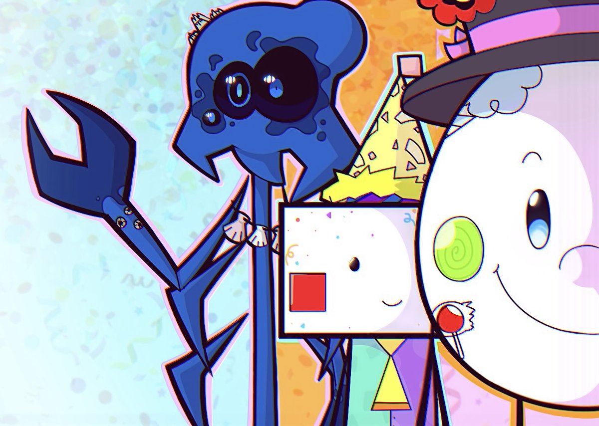 SMILEELIMS6's tweet image. The toy/new versions of Redman, BBB, and Flumpty!✨☺️
#myart #ONAF #OnenightatFlumptys