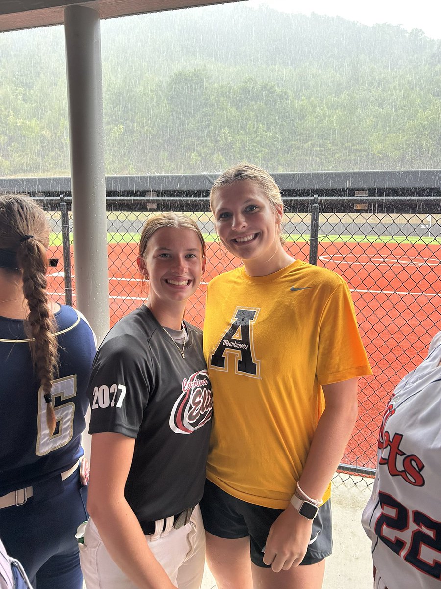 Mattie Southard 2027 (@mattie77192289) on Twitter photo Glad to be back up at App today. Learned a lot from the amazing coaching staff and players. I can’t wait to go back to camp!! #BeElite <a href="/CarEliteNCorg/">@CarolinaEliteOrg</a> <a href="/CarleighNester/">Carleigh Nester</a> <a href="/MattAlberghini/">Matt Alberghini</a> <a href="/whitjones25/">Whitney Jones</a> <a href="/UncommittedUTR/">Under The Radar 𝕏</a> <a href="/UncommittedUsa/">UncommittedPlayersUSA</a> <a href="/D1ProScouts/">D1ProScouts</a> <a href="/prepsrecruit/">Preps Recruiting</a> <a href="/SBRRetweets/">Softball Recruiting Reposts</a> <a href="/AppStateSB/">App State Softball</a> Glad to be back up at App today. Learned a lot from the amazing coaching staff and players. I can’t wait to go back to camp!! #BeElite <a href="/CarEliteNCorg/">@CarolinaEliteOrg</a> <a href="/CarleighNester/">Carleigh Nester</a> <a href="/MattAlberghini/">Matt Alberghini</a> <a href="/whitjones25/">Whitney Jones</a> <a href="/UncommittedUTR/">Under The Radar 𝕏</a> <a href="/UncommittedUsa/">UncommittedPlayersUSA</a> <a href="/D1ProScouts/">D1ProScouts</a> <a href="/prepsrecruit/">Preps Recruiting</a> <a href="/SBRRetweets/">Softball Recruiting Reposts</a> <a href="/AppStateSB/">App State Softball</a>