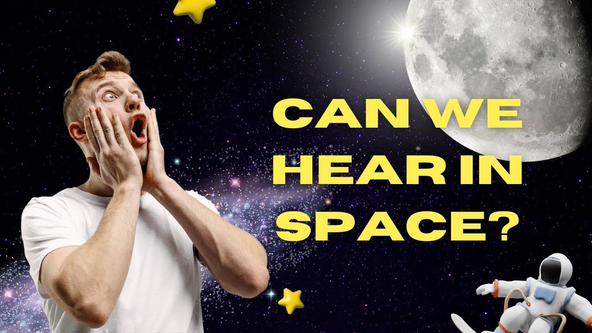 Explosions in space🌌 are silent because there's no sound, just vacuum. What do astronauts hear, and how do scientists listen to the universe?
youtu.be/neSqzuQZ2EM