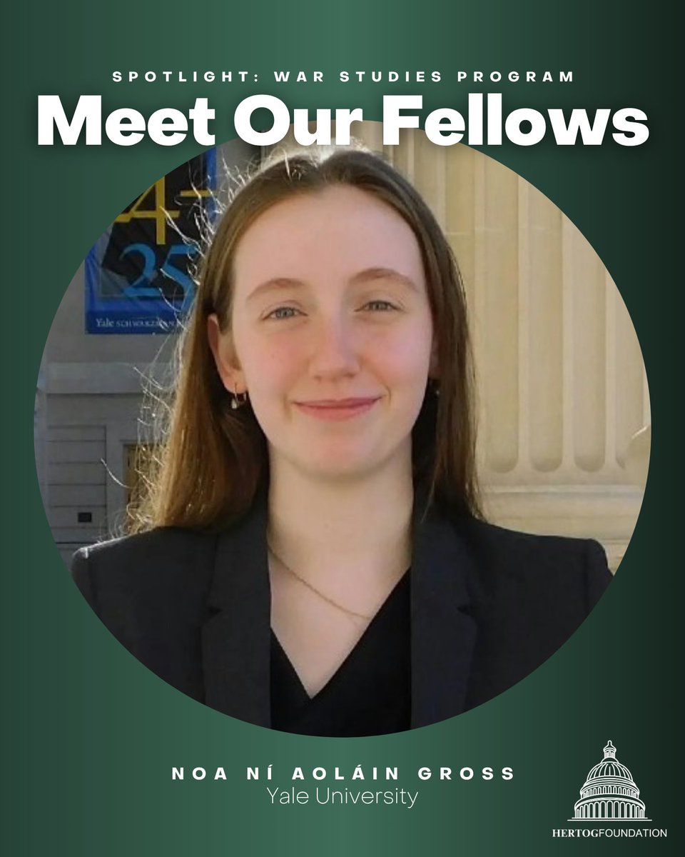 HertogFDN's tweet image. Meet our summer 2025 Fellows from @yale!
Will Mahoney is a rising junior studying Philosophy and Classics.
Noa Ní Aoláin Gross is a rising senior studying Ethics, Politics, and Economics.
Kevin Zhong is a recent graduate who studied Economics.