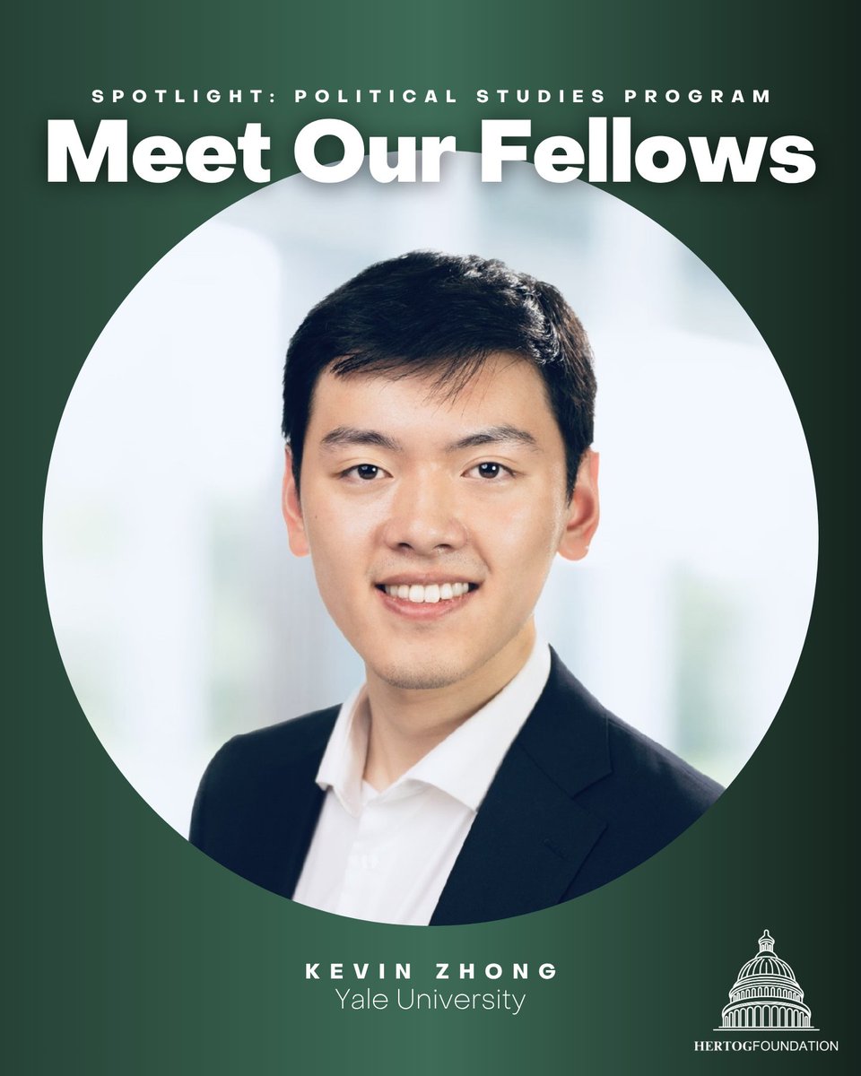 HertogFDN's tweet image. Meet our summer 2025 Fellows from @yale!
Will Mahoney is a rising junior studying Philosophy and Classics.
Noa Ní Aoláin Gross is a rising senior studying Ethics, Politics, and Economics.
Kevin Zhong is a recent graduate who studied Economics.