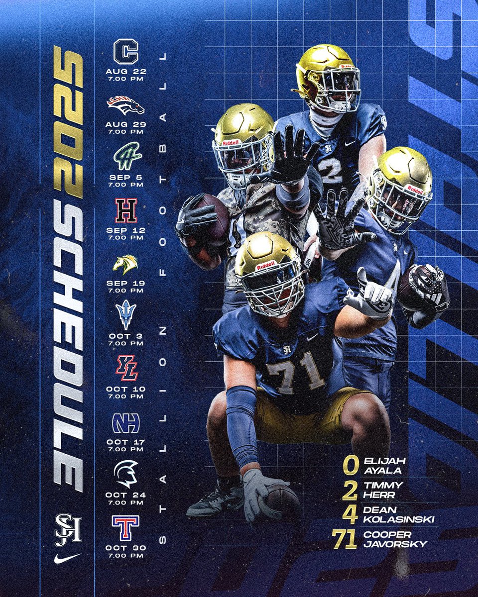 Cooper Javorsky (@cooperjavorsky) on Twitter photo 🏈 Help support <a href="/sjhhsfootball/">SJH Football</a> ! We’re headed to Texas this season for some Friday Night Lights vs. <a href="/HeathHawksFb/">Heath Hawks Football</a>.
Donate here 👉 ets.rocks/4ksUkLi
Every dollar makes a difference! #RFTB #BuiltInTheBadlands 🏈 Help support <a href="/sjhhsfootball/">SJH Football</a> ! We’re headed to Texas this season for some Friday Night Lights vs. <a href="/HeathHawksFb/">Heath Hawks Football</a>.
Donate here 👉 ets.rocks/4ksUkLi
Every dollar makes a difference! #RFTB #BuiltInTheBadlands