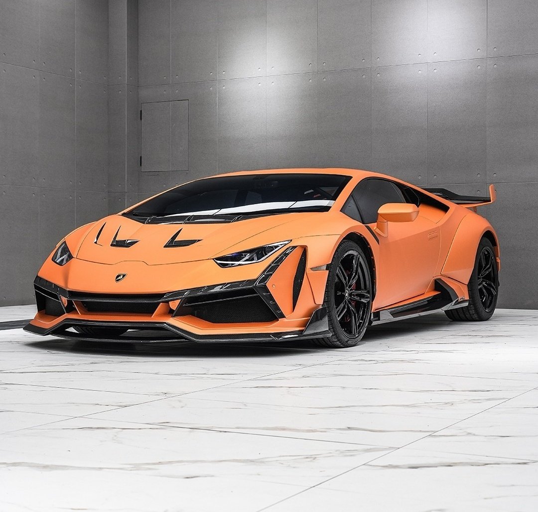 DailyLamboTM's tweet image. Lamborghini Huracán EVO with the Darwinpro BKSSII Carbon Fiber Aerodynamics Widebody kit